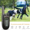 Dog Training Collar IP67 Waterproof Rechargeable Dog Shock Collar w/ 1640FT Remote Range Beep Vibration Shock 3 Training Modes