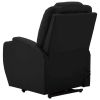 Stand up Massage Chair Black Faux Leather