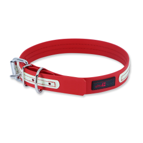 Play Glow Collar (Color: Red, size: 20"x1")