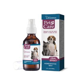 Pet Oral Cleaning Spray Remove Tartar And Bad Breath (Option: 59ml)