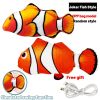 Cat Toys Floppy Wagging Fish Cat Toy Fish USB Electric Charging Simulation Fish Catnip Cat Pet Chew Toys