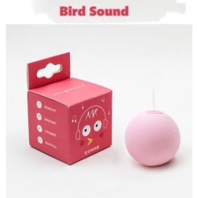 Smart Cat Toy Interactive Ball Cat Toy Pet Playing Ball Pet Creak Supplies Products Cat Toy Ball For Pets (Color: Pink)