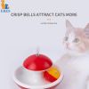 New Durable Funny Pet Cat Toys for entertain itself Mimi Favorite Feather Tumbler with small bell Kitten Cat Toys For Catch