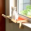 Mewoofun 5 Color Cat Pet Window Wooden Component Bed Hanging Cotton Canvas