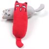 Cat Catnip Toys Playing Teeth Cleaning Plush Pillow Scratcher Pet Catnip Teeth Grinding Chew Toys