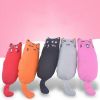 Cat Catnip Toys Playing Teeth Cleaning Plush Pillow Scratcher Pet Catnip Teeth Grinding Chew Toys