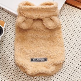 Fashion Personality New Dog Clothes (Option: Apricot-M)